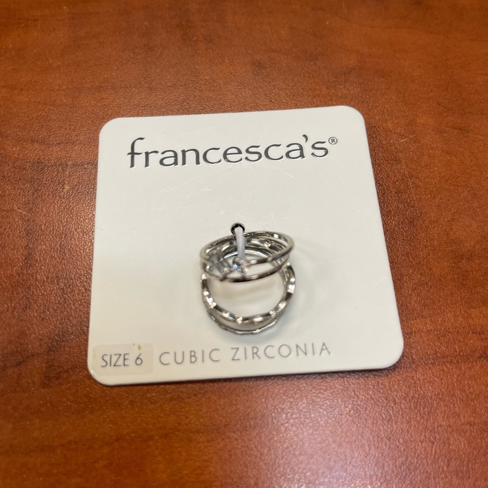 Silver color Rings. Costume jewelry